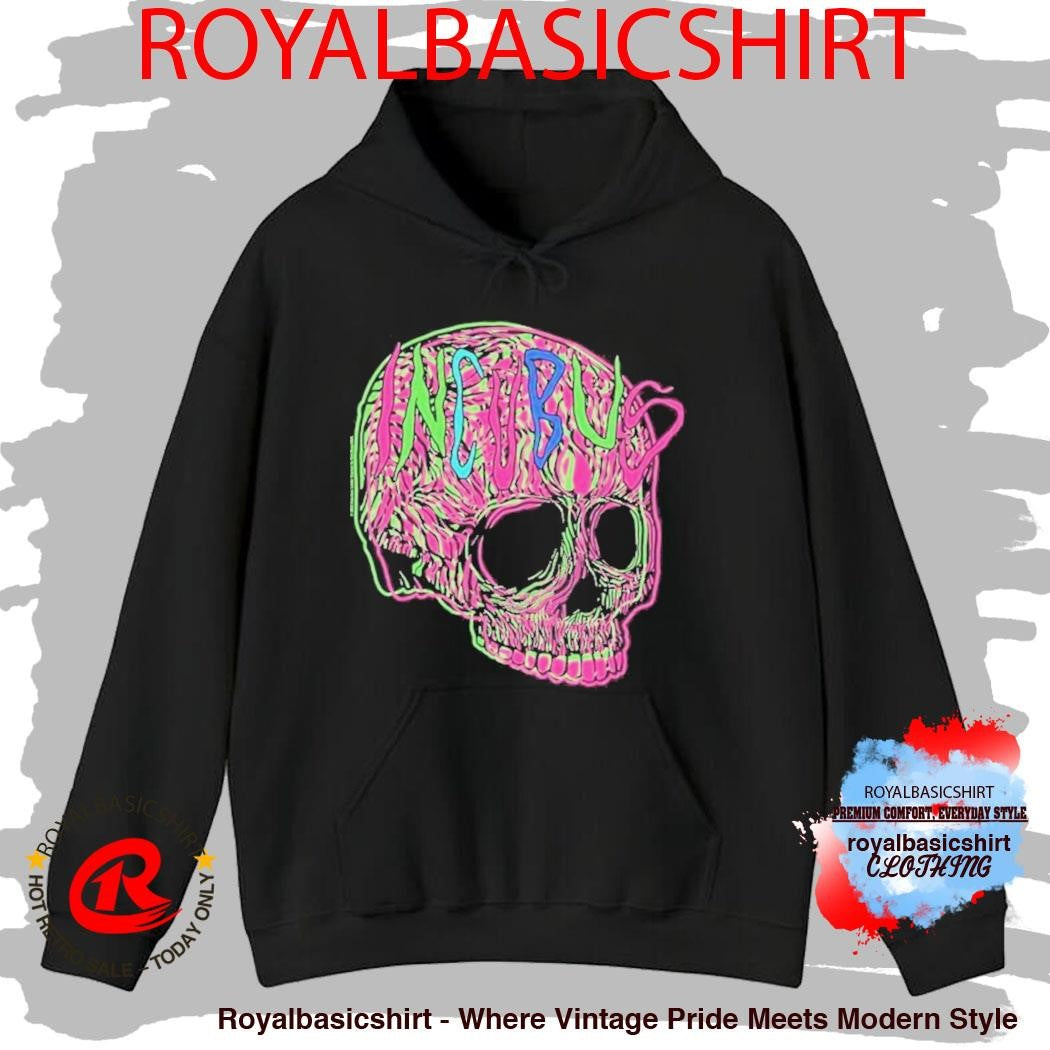 Incubus Neon Skull Shirt