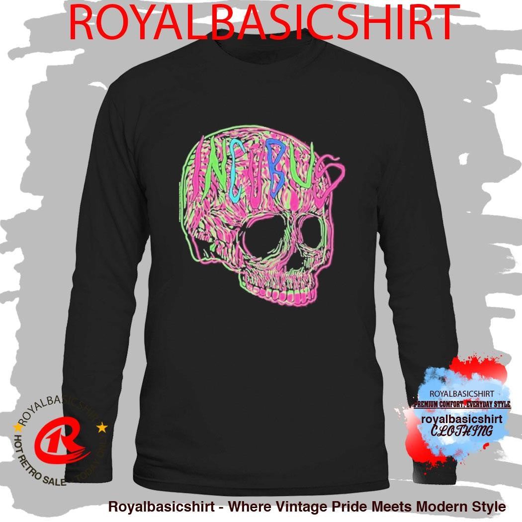 Incubus Neon Skull Shirt