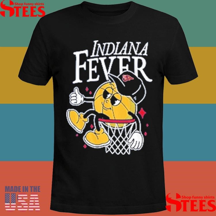 Indiana Fever New Era Old School Sport Enzyme Shirts