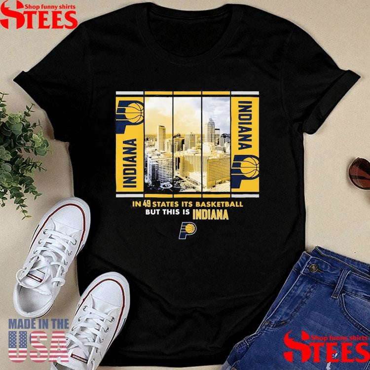 Indiana Pacers Skyline Boxout T-shirt