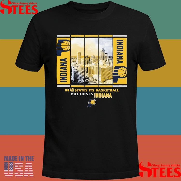 Indiana Pacers Skyline Boxout T-shirt