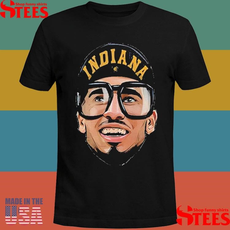 Indiana Pacers Tyrese Haliburton Big Head T-shirt