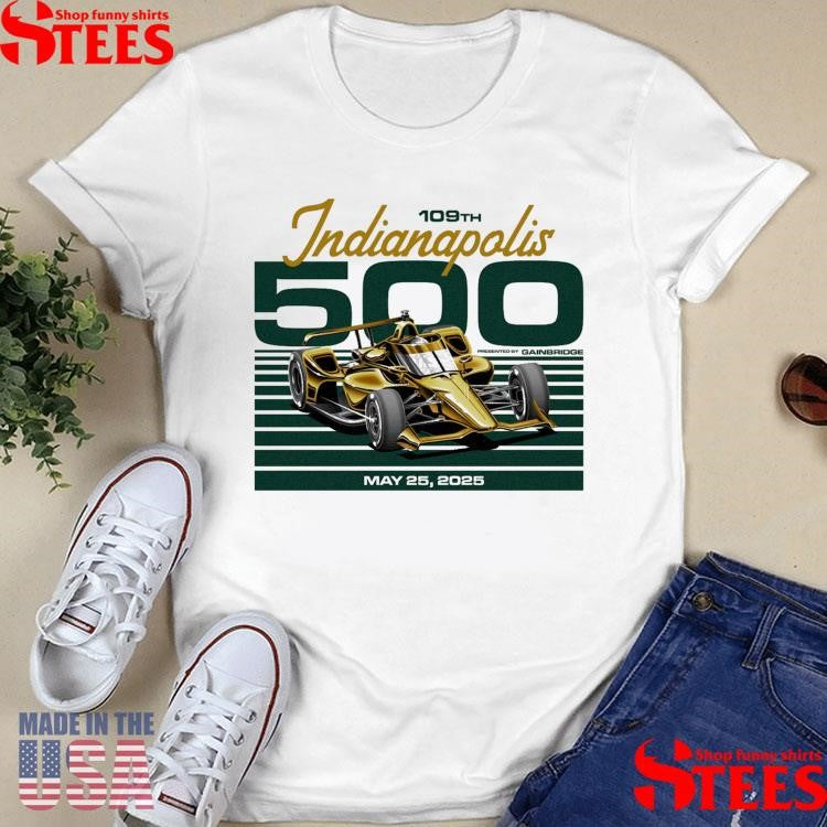 Indianapolis Gainbridge 190th 500 Car May 25 2025 Shirts