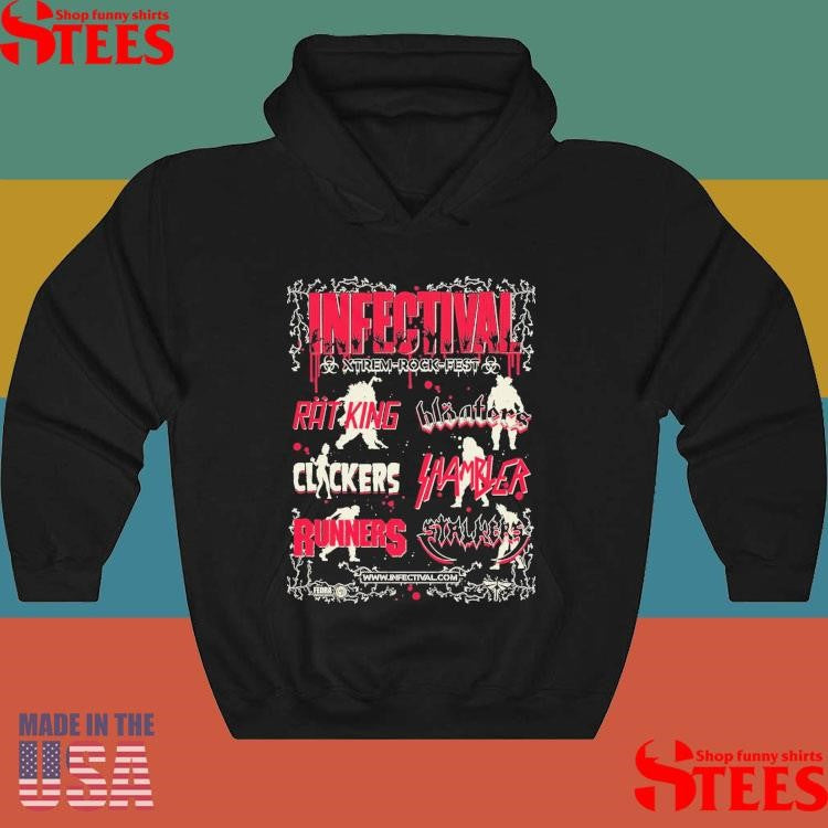 Infected Music Festival Xtrem rock Fest Shirts