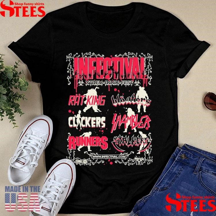 Infected Music Festival Xtrem rock Fest Shirts