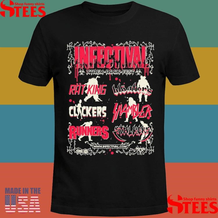 Infected Music Festival Xtrem rock Fest Shirts