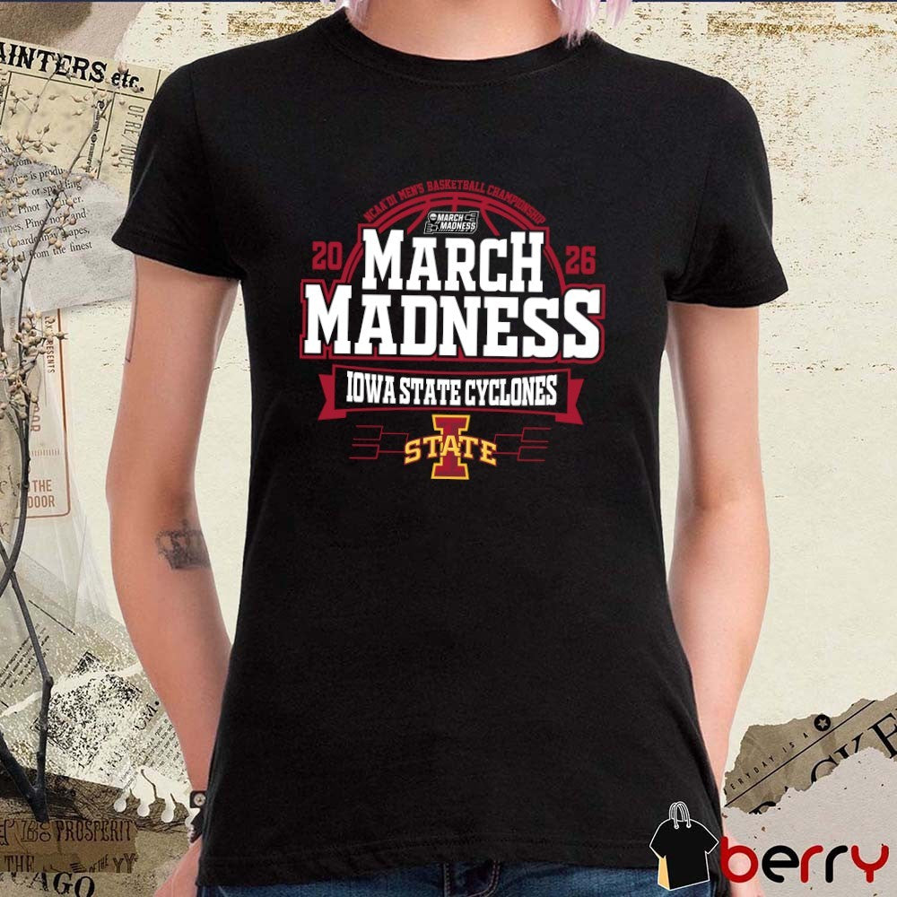 Iowa State Cyclones 2026 NCAA DI Men’s Basketball Championship March Madness t-shirt