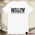 Irisa Nickie Leverette Wearing Autism Seeing The World Differently t-shirt