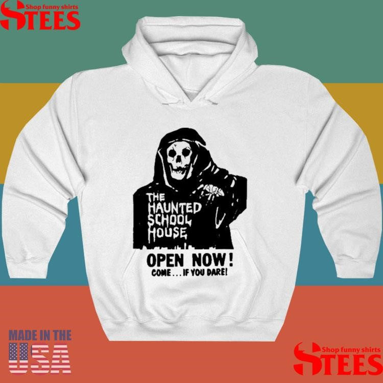 Iron Fortress Records The Haunted School House Horror Movie T-shirt