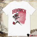 Isaac Brown IB #25 Louisville Cardinals Portrait t-shirt