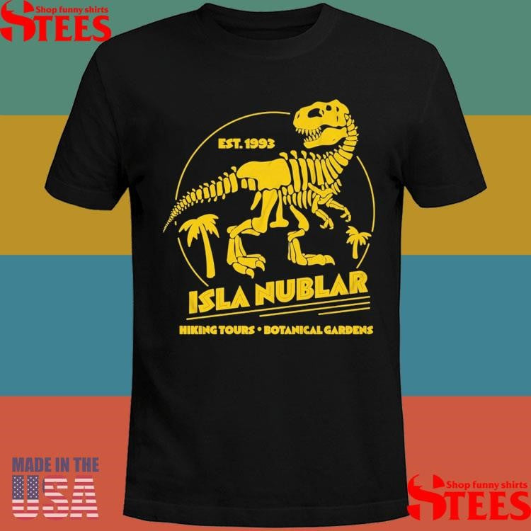 Isla Nublar Hiking Tours Botanical Gardens Est 1993 T-shirts