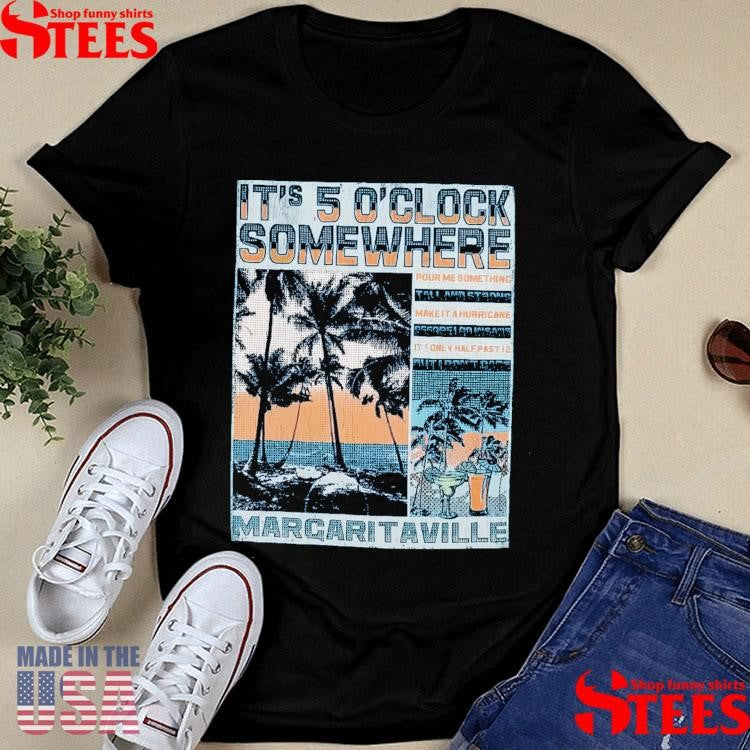 It’s Five O’clock Somewhere Jamaica T-shirt
