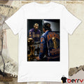 JB Kobe Jalen Brunson Knicks and Kobe Bryant Lakers Mirror NBA 2026 t-shirt