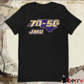 JMU James Madison Dukes Football 70-50 t-shirt
