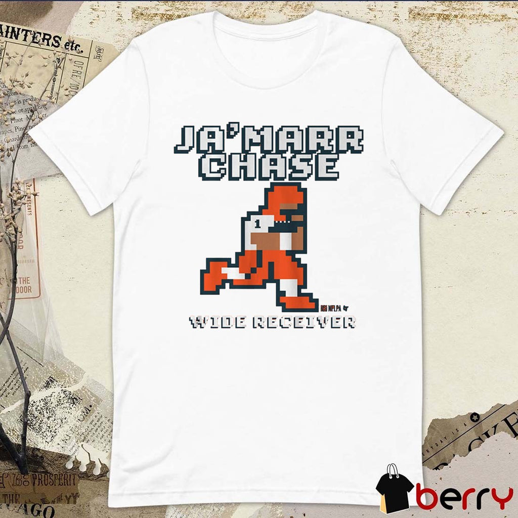 Ja’Marr Chase Retro Baller Wide Receiver Cincinnati Bengals NFL t-shirt