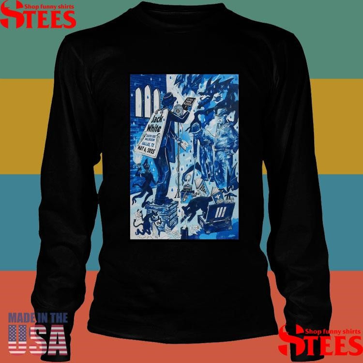 Jack White At South Side Ballroom In Dallas, Tx On May 6 2025 Tour Shirts