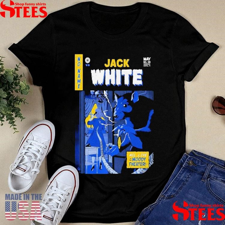 Jack White No Name Acl Live At The Moody Theater, Austin, Texas May 5 2025 Tour Rat Shirts