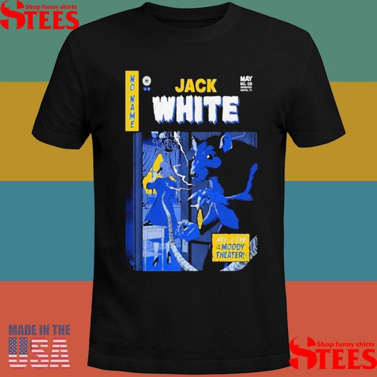 Jack White No Name Acl Live At The Moody Theater, Austin, Texas May 5 2025 Tour Rat Shirts