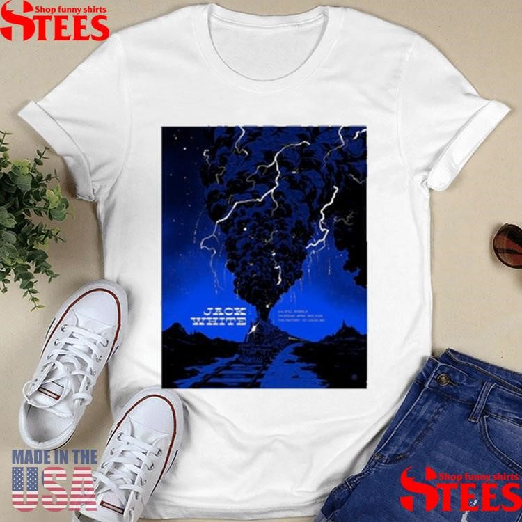 Jack White The Factory St. Louis, MO Apr 3 2025 Tour Shirts