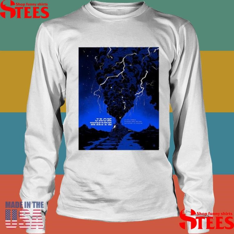 Jack White The Factory St. Louis, MO Apr 3 2025 Tour Shirts