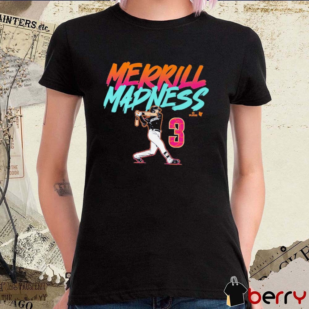 Jackson Merrill Madness City Edition San Diego Padres MLB t-shirt