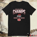 Jacksonville State Gamecocks 2024 C-USA Football Conference Champions Locker Room t-shirt