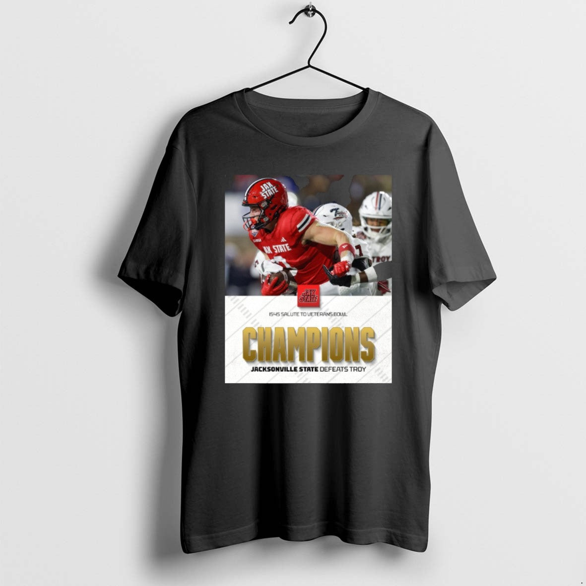 Official Jacksonville State Defeats Troy Is4s Salute To Veterans Bowl Champions T-Shirts, Hoodie, Sweatshirt | CiraTrend.com