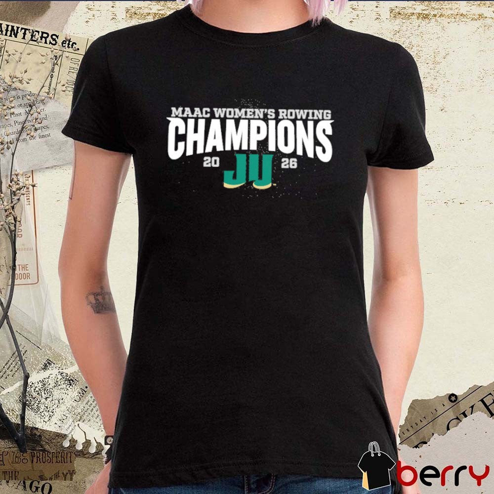 Jacksonville University 2026 MAAC Women’s Rowing Champions t-shirt