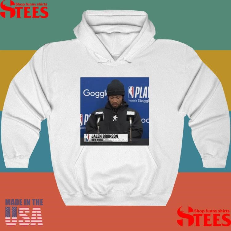 Jalen Brunson Press Conference Shirts