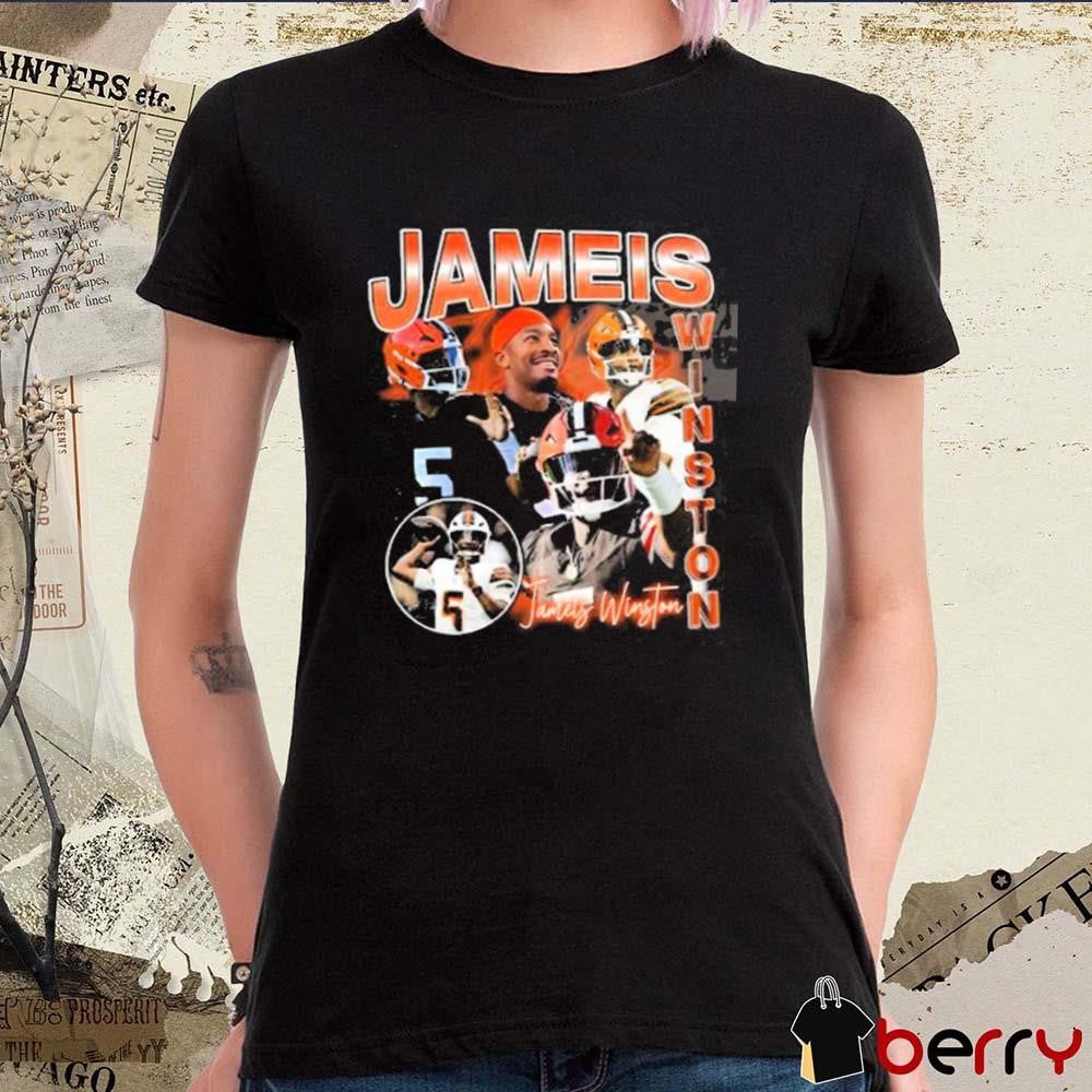 Jameis Winston Play In The Snow Cleveland Browns NFL Graphic t-shirt
