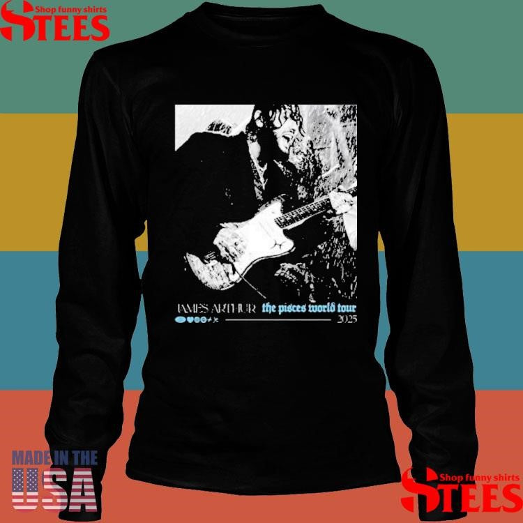James Arthur Pisces Photo Dateback Shirts