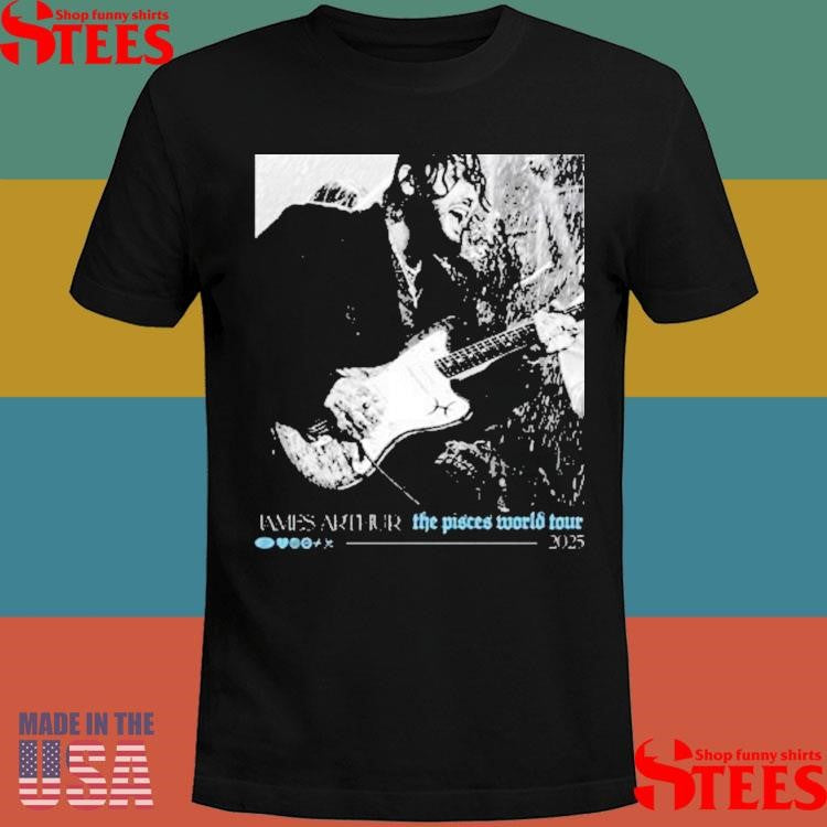 James Arthur Pisces Photo Dateback Shirts