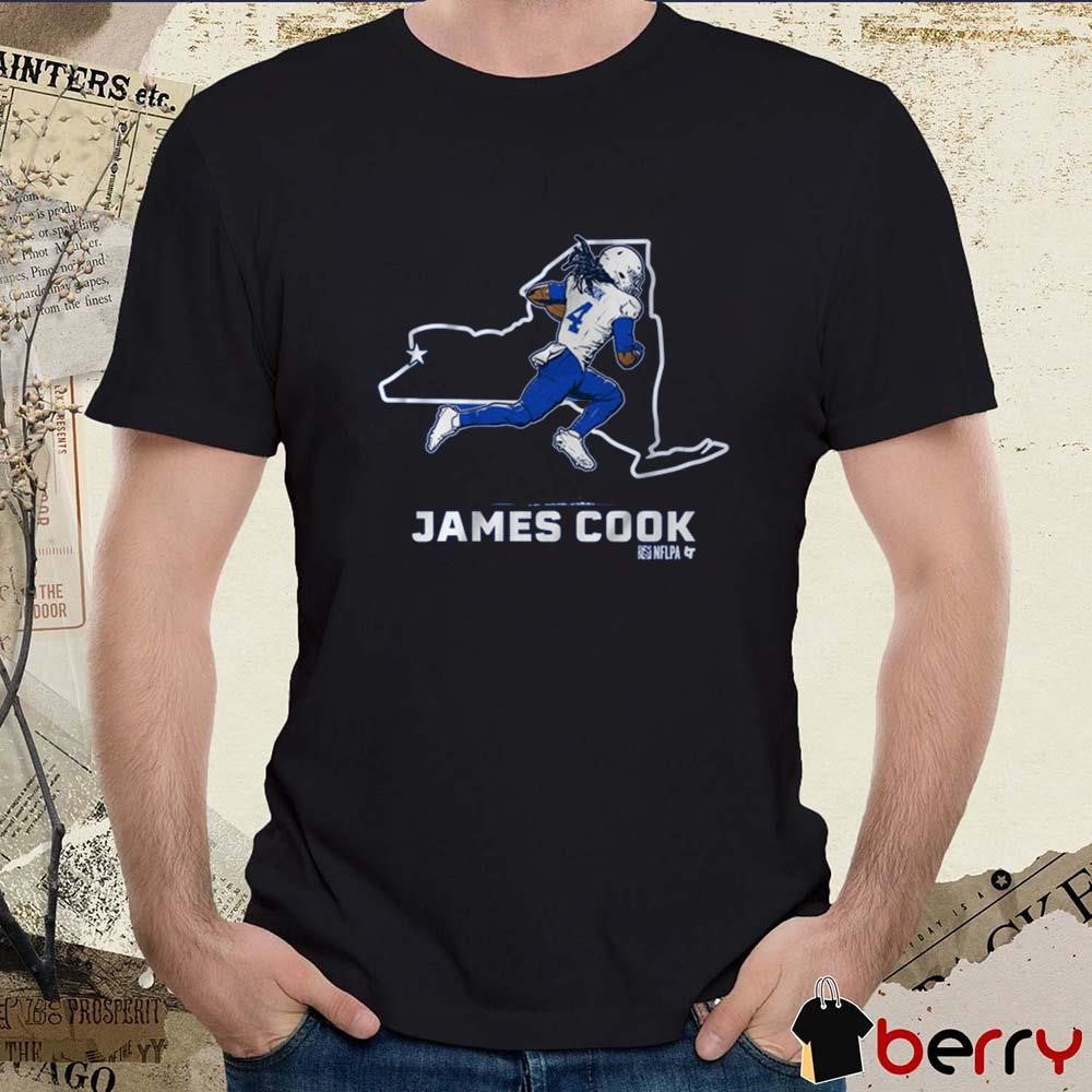 James Cook State Star Buffalo Bills NFL t-shirt