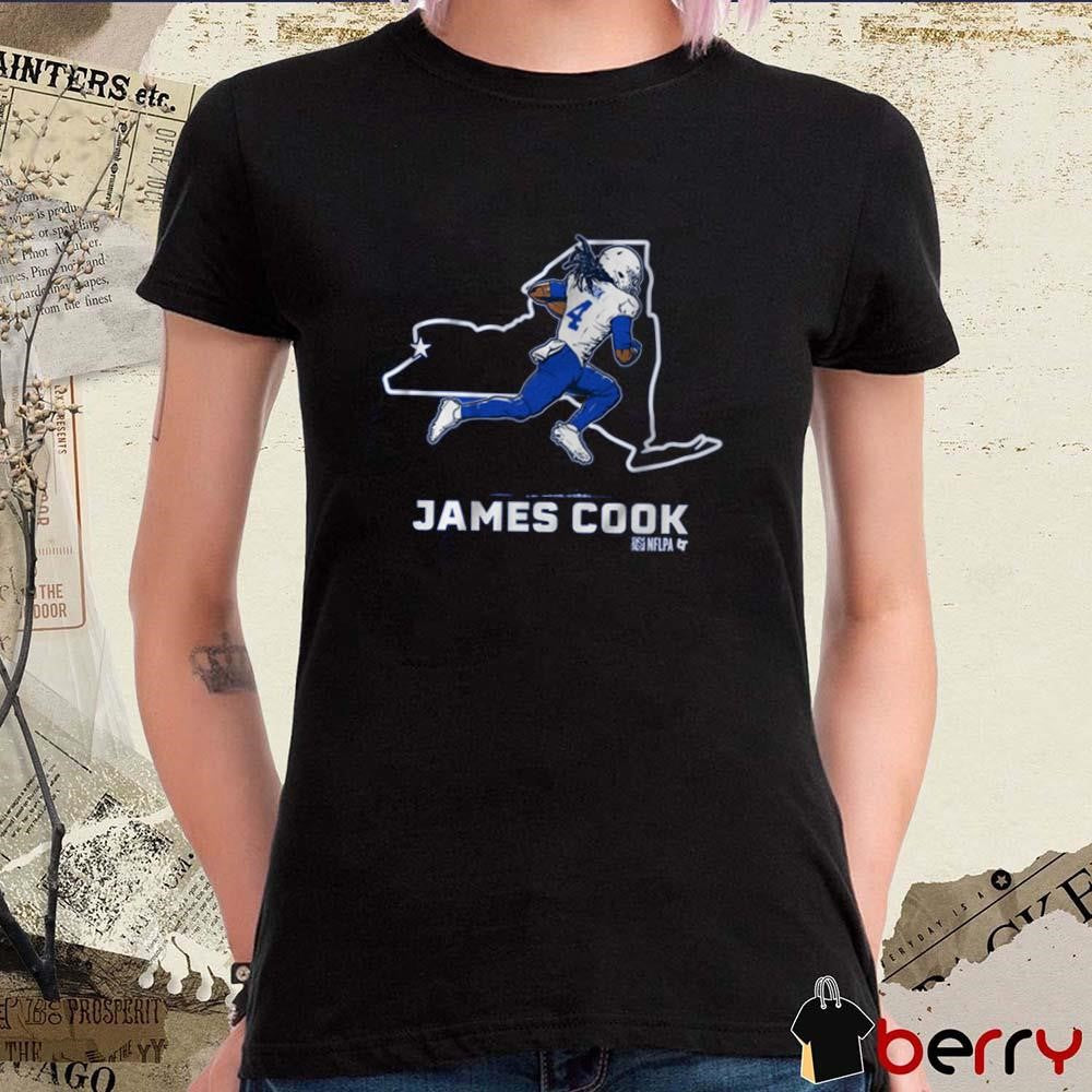 James Cook State Star Buffalo Bills NFL t-shirt