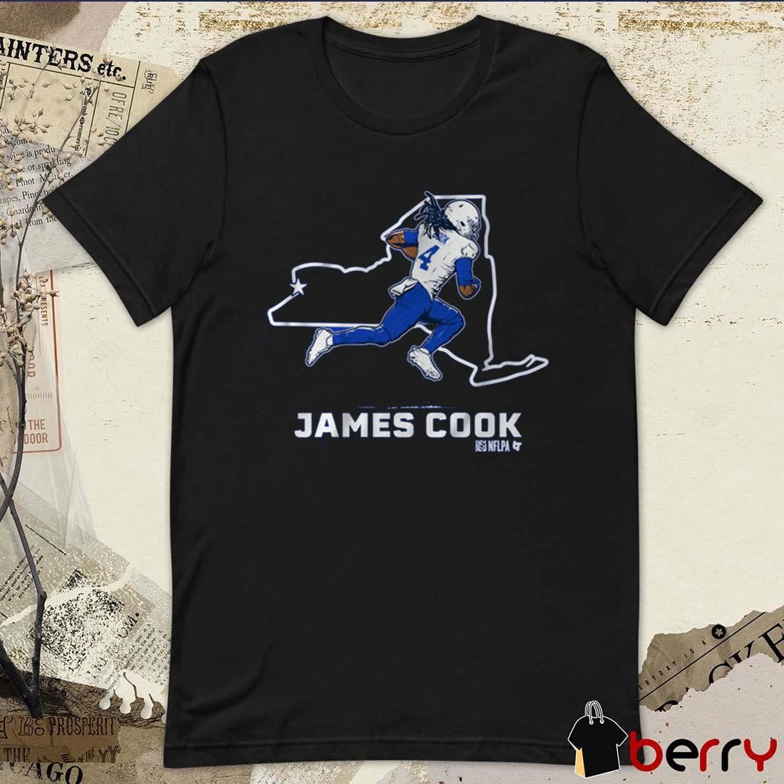 James Cook State Star Buffalo Bills NFL t-shirt