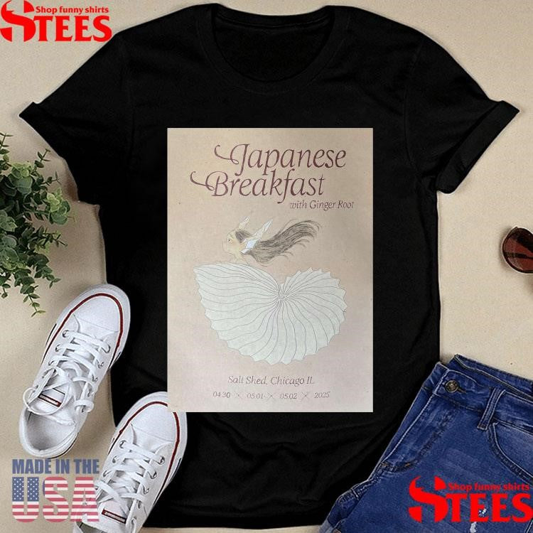 Japanese Breakfast Tour 2025 Salt Shed Chicago, Il Shirts