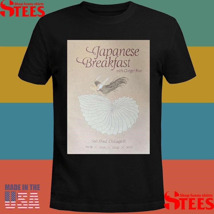 Japanese Breakfast Tour 2025 Salt Shed Chicago, Il Shirts