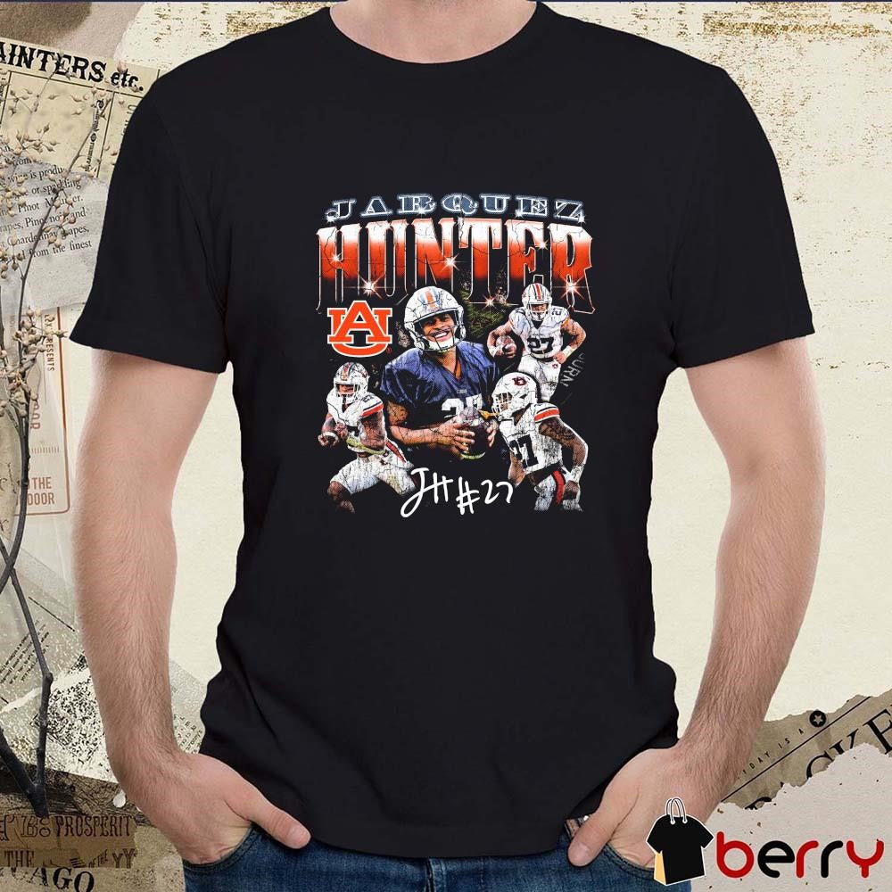 Jarquez Hunter Auburn Tigers football Collection 90s Graphic t-shirt