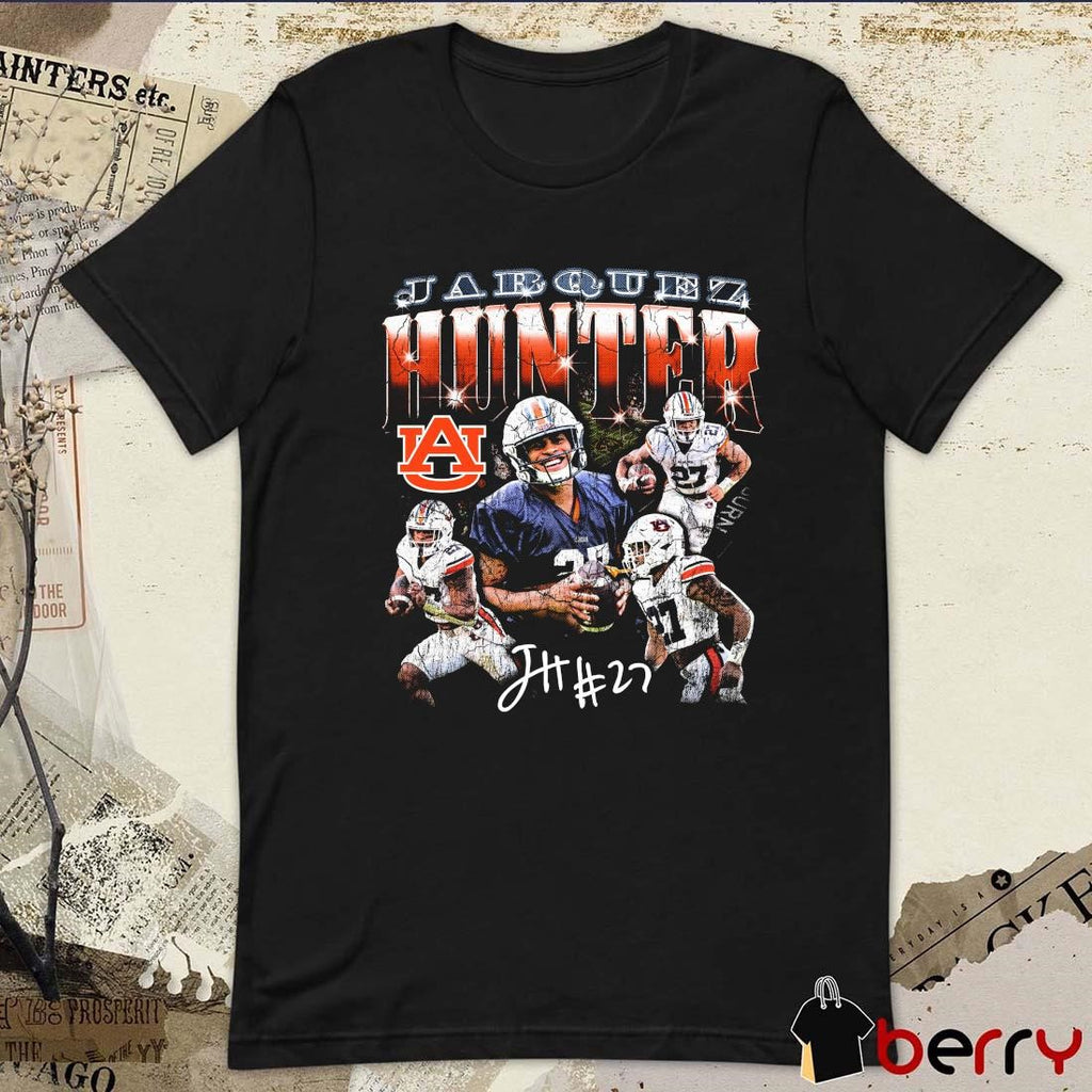 Jarquez Hunter Auburn Tigers football Collection 90s Graphic t-shirt