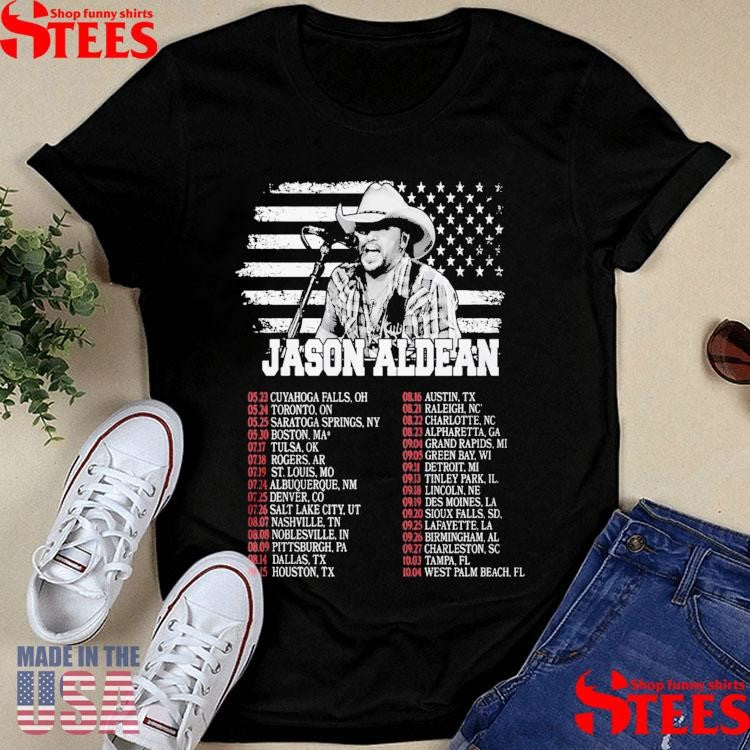 Jason Aldean Full Throttle Tour 2025 Special Shirts