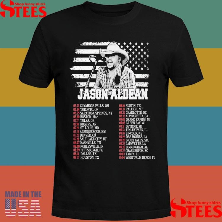 Jason Aldean Full Throttle Tour 2025 Special Shirts
