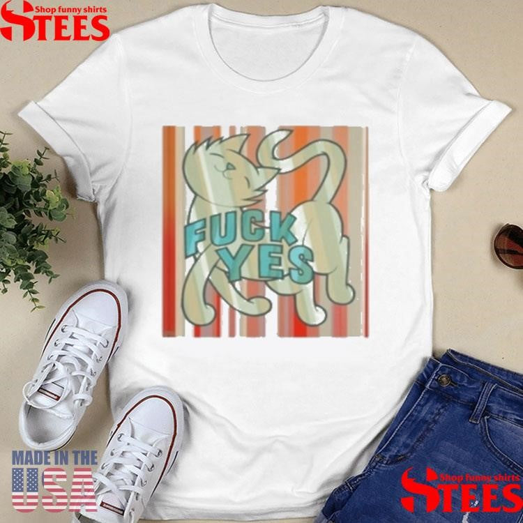 Jason Falls Cat Fuck Yes T-shirt