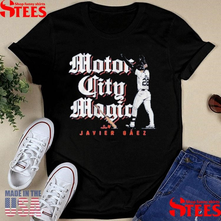 Javier Báez Motor City Magic Shirts