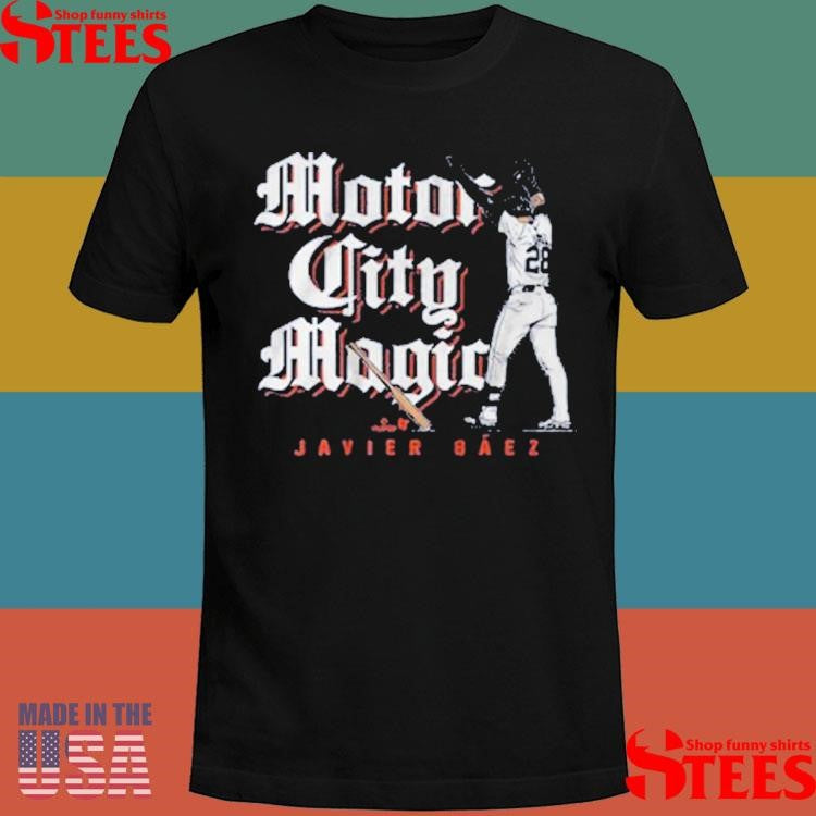 Javier Báez Motor City Magic Shirts