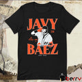 Javy Báez Javier Báez Detroit Tigers MLB Slash Line Signature t-shirt