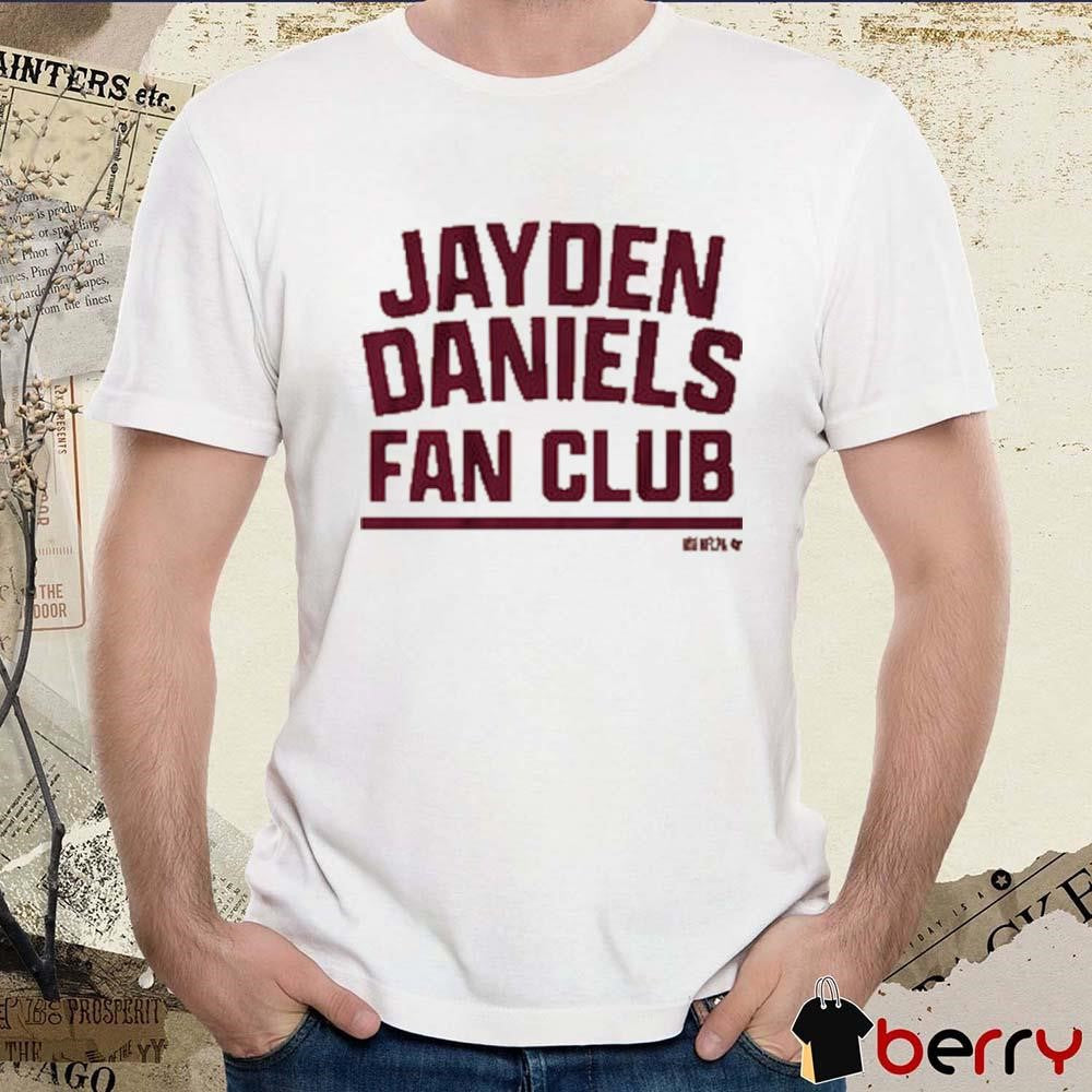 Jayden Daniels Fan Club Washington Commanders NFL t-shirt