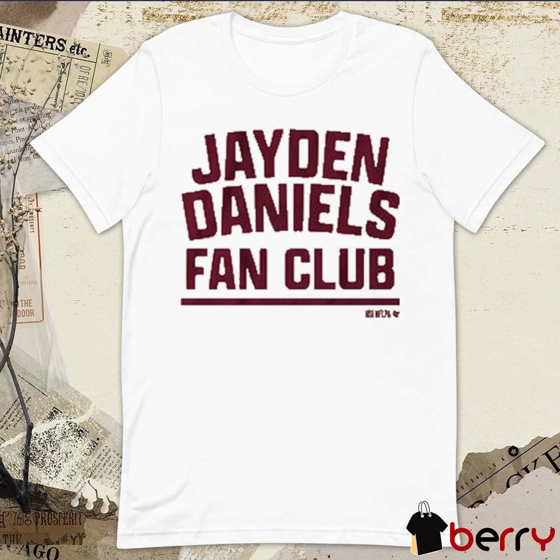 Jayden Daniels Fan Club Washington Commanders NFL t-shirt