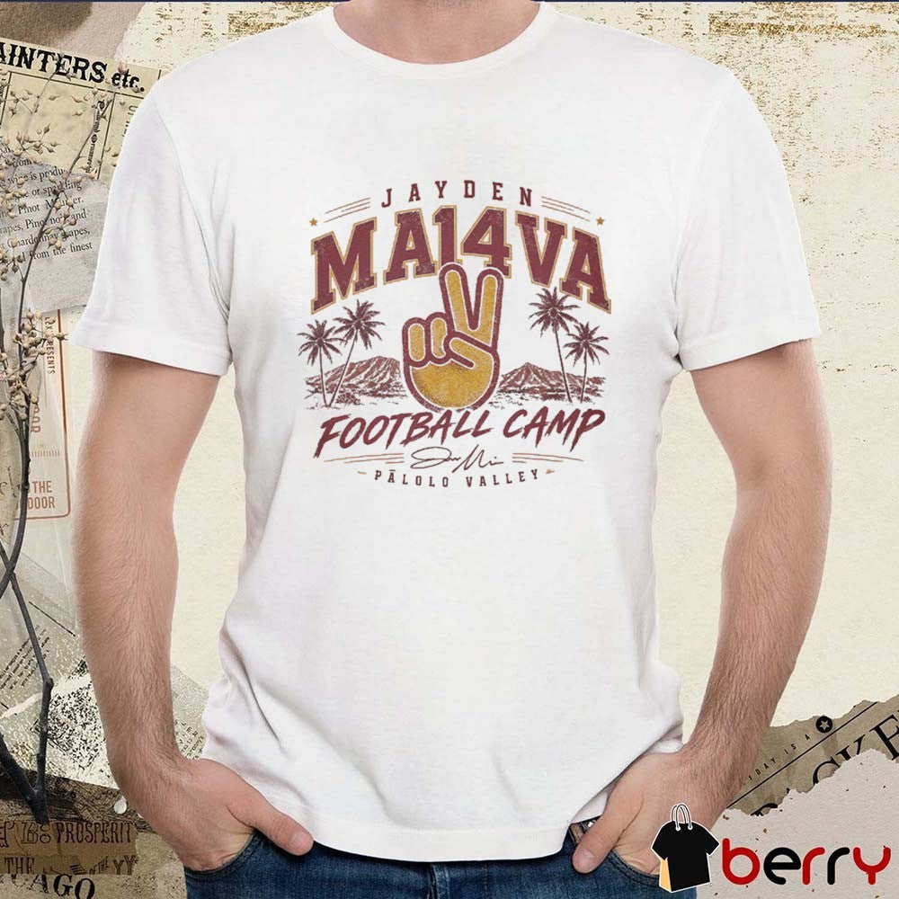 Jayden Maiava USC Trojans Football Camp Palolo Valley Signature t-shirt