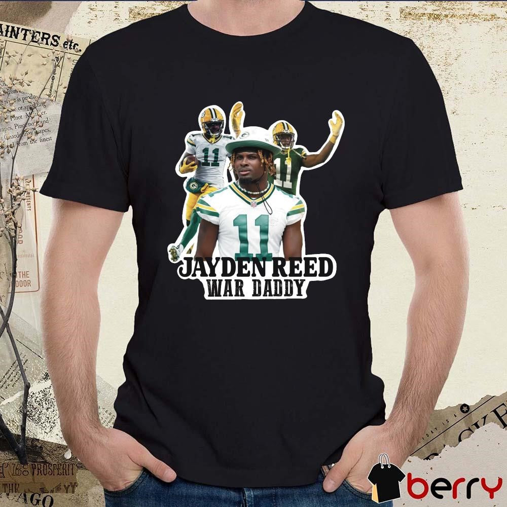 Jayden Reed – War Daddy Green Bay Packers NFL t-shirt