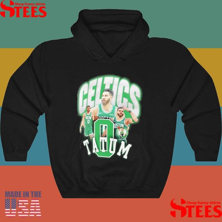 Jayson Tatum Black Boston Celtics Notorious 4.0 Shirts